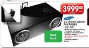 Samsung 2.0 Channel Speaker Dual Docking (DA-E670)-Each