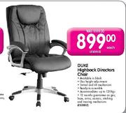 Duke Highback Directors Chair-Each