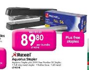 Rexel Aquarius Stapler Plus Free Staples
