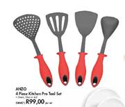 Anzo 4-Piece Kitchen Pro Tool Set