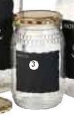 Consol Glass Note Jar-352ml Each