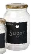 Consol Glass Note Jar-1L Each