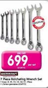 Mastercraft 7 Piece Ratcheting Wrench Set-Per Set