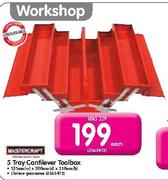 Mastercraft 5 Tray Cantilever Toolbox-Each