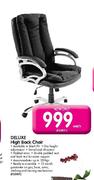Deluxe High Back Chair-Each