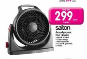 Salton Aerodynamic Fan Heater-Each