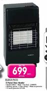 Elegance 3 Panel Gas Heater-Each