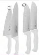 2 Pack Santoku Knives