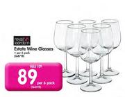 Royal Leerdam Estate Wine Glasses-Per 6 Pack