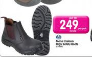 Mens Chelsea High Safety Boots-Per Pair