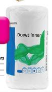 Primaries Hollowfibre Duvet Inners King-Each