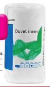 Primaries Hollowfibre Duvet Inners Queen-Each