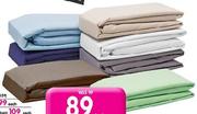 Primaries Sheeting Queen Fitted Or Flat-Each