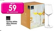 Sentido White Wine Glasses-Per 4 Pack