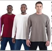 Legend Mens Basic Long Sleeve T-Shirts-Each
