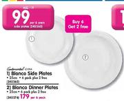 Blanco Side Plates-Per 6 Pack