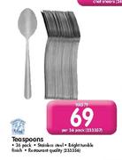 Teaspoons-36 Pack