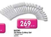 Bistro 24 Piece Cutlery Set-Per Set