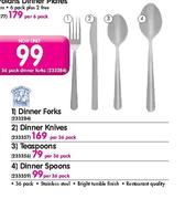 Dinner Forks-Per 36 Pack