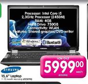 Samsung 15.6" Laptop