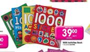 1000 Activities Book-Each