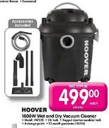 Hoover 1800W Wet and Dry Vacuum Cleaner (HWD20)