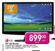 LG 20" LED Monitor