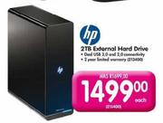HP 2TB External Hard Drive Each
