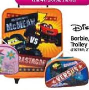 Disney Barbie Cars Trolley With Lunch Box