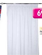 Home Plain Voile Curtain