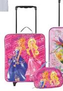 Disney Barbie Tinkerbell Trolley With Lunch Bag