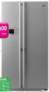 LG Side-by-Side Fridge/Freezer With External Control-591Ltr.