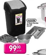 Addis 4 Piece Combo Bin Set-Per Set