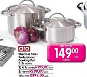 Aro Stainless Steel Professional Cooking Pot 2L