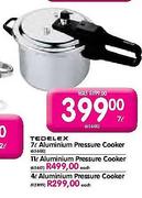 Tedelex Aluminium Pressure Cooker 11L-Each