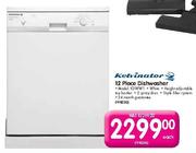 Kelvinator 12 Place Dishwasher(Model:KDWW1)-Each