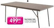 Steel Canteen Table-1800x770x750mm
