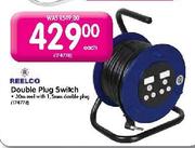 Reelco Double Plug Switch