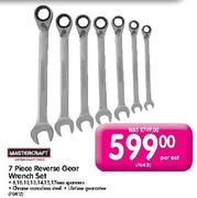 Mastercraft 7 Piece Reverse Gear Wrench Set-Per Set
