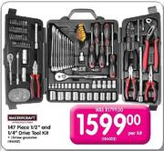 Mastercraft 147 Piece 1/2" and 1/4"Drive Tool Kit-Per Kit