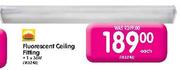 Radiant Fluorescent Ceiling Fitting Each