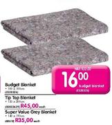 Budget Blanket-100x100cm