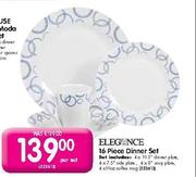 Elegance Dinner Set-16 Piece
