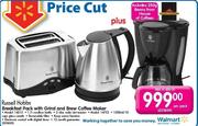 Russell Hobbs Breakfast Pack With Grind & Brew Coffee Maker