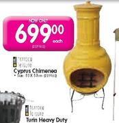 Camp Master Cyprus Chimenea