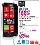 Nokia 610 Lumia Smartphone