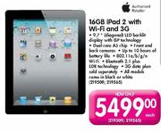 iPad with Wi-Fi and 3G-16GB