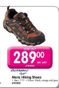 Olympic Mens Hiking Shoes (Size 7 to 11)-Per Pair