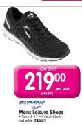 Olympic Mens Leisure Shoes (Size 6 to 11)-Per Pair