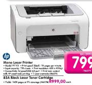 HP 85A Black Laser Toner Cartridge Each